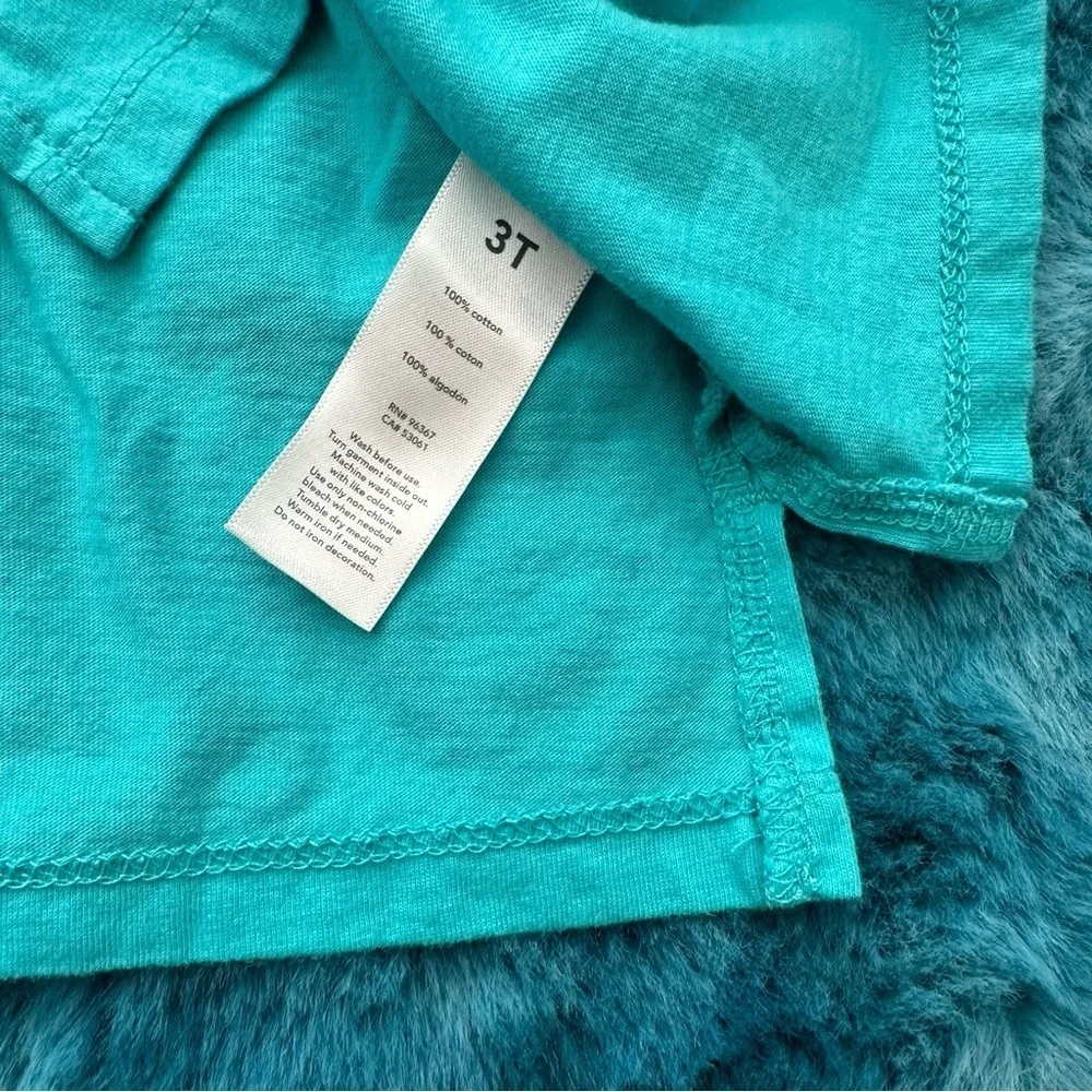 OshKosh Toddler Girl Short Sleeve Polo Shirt Size 3T